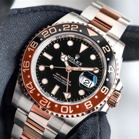 rolex gmt rootbeer rose gold|Rolex gmt master rose gold.